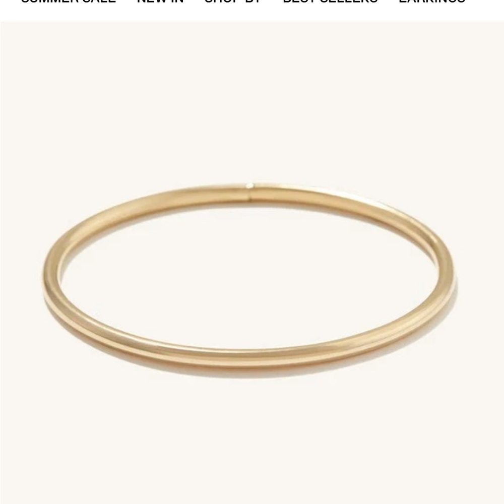Mejuri Classic Gold Bracelet 14k